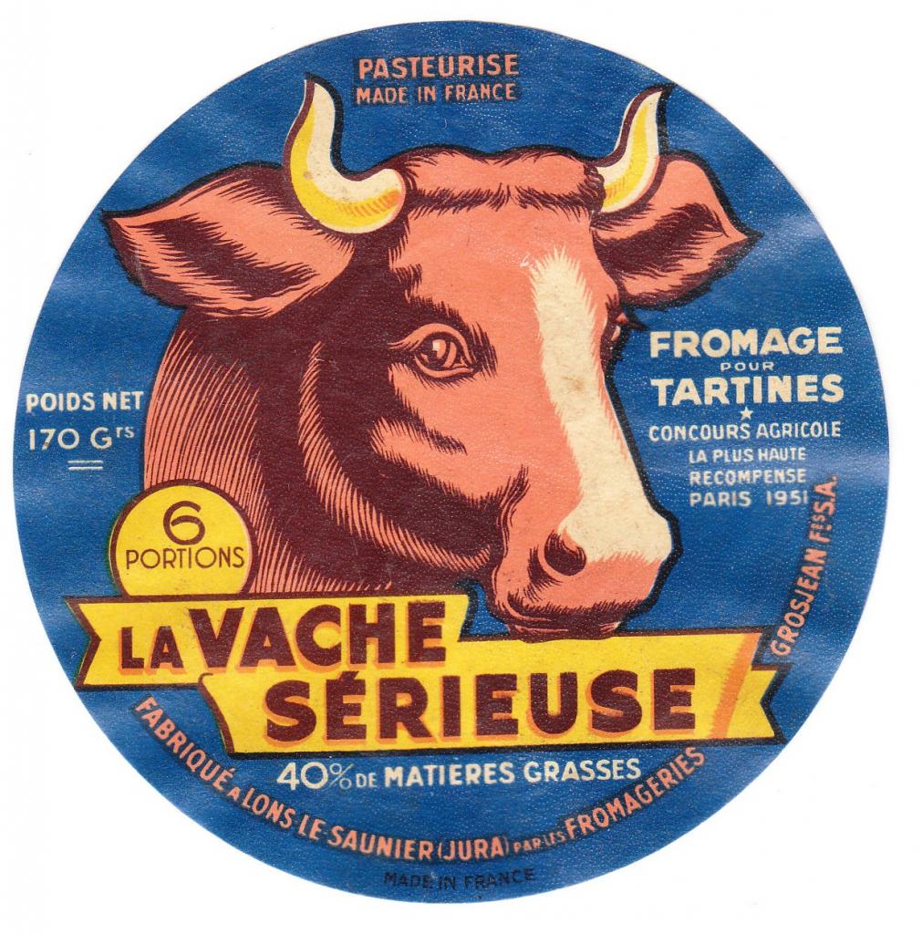 Fromagerie Grosjean La Vache Sérieuse 