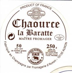 Ancienne etiquette fromagerie auxon chaource 11
